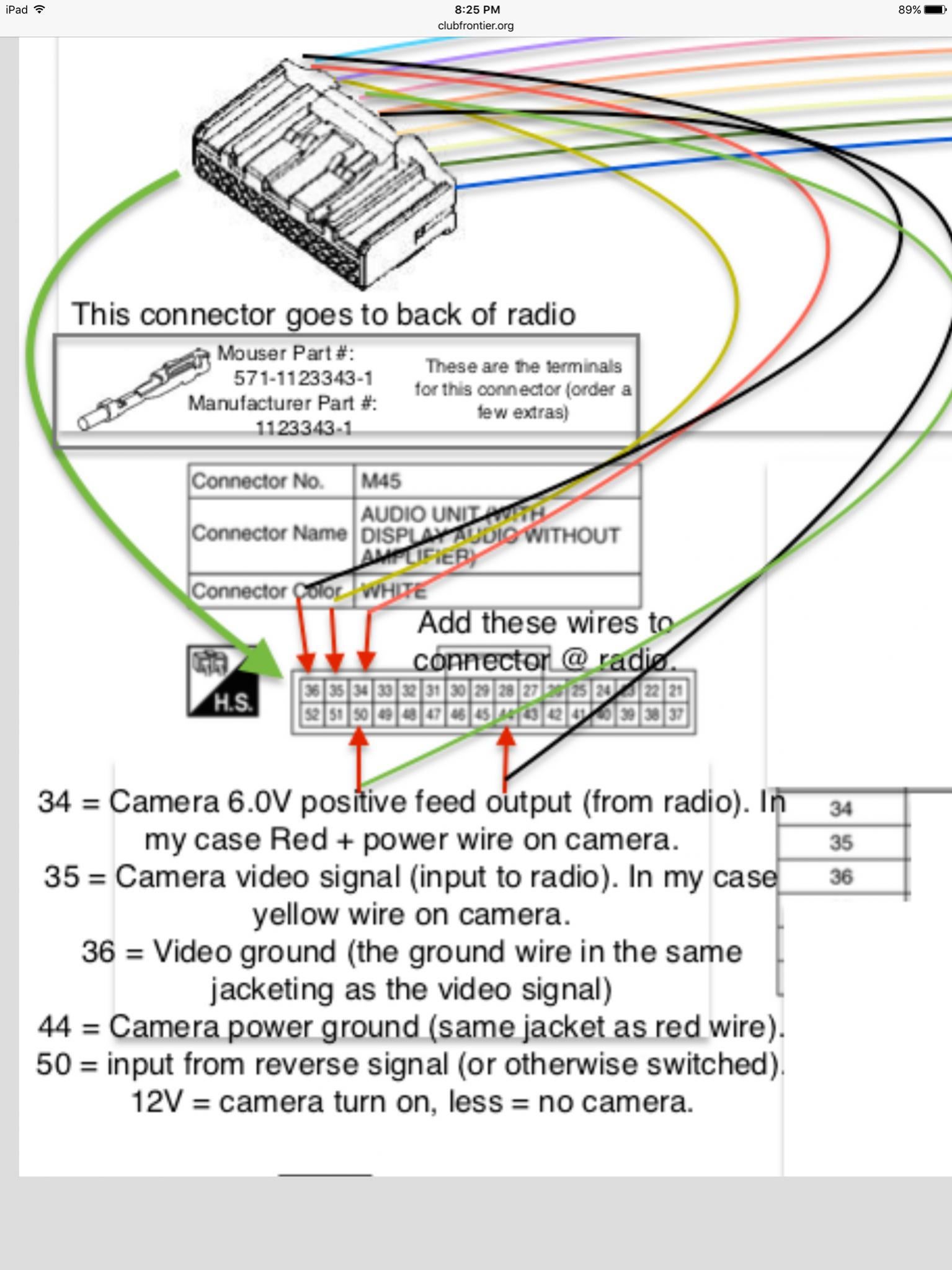 2017 Nissan Frontier Stereo Wiring Diagram - Wiring Diagram Schemas